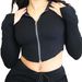 Aria Basics Aria Basics A5355 European And American Women's Fashion Casual Tight-Fitting Sportswear Multi-Pocket Workwear Jumpsuit Hat Set Pants_ecoleips.com