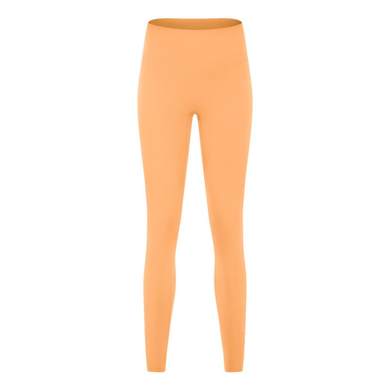 New Dropshipping Style, Seamless Yoga Pants, High Waisted, Hip Lifting, Tummy Flattening, Suitable For Running, Sports, And Fitness, Cropped Length._ecoleips.com