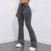 "Russian-Style Flared Jeans For Women – High-Waisted Bootcut Denim Pants (Size 25-32, Greyish Wash)"_ecoleips.com