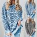 2023 New European And American Style Autumn/Winter Printed Pullover Loose Leopard Print Round Neck Long_ecoleips.com
