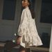 K New Arrival Little Chiffon Dress Set With Puff Sleeves, High Neck, Ruffles, And Floral Print Shorts_ecoleips.com