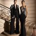 Elegant Strapless Beaded Bodycon Bandage Dress For Evening Party & Formal Occasions_ecoleips.com
