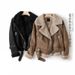 Girl Long-Term In-Stock Winter European And American Women's Clothing Double-Sided Fur Integrated Deerskin Velvet Thickened_ecoleips.com