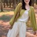 French-style Cotton-linen Shirt Jacket, Summer Sun Protection High-end Linen Shirt, Unique And Chic Top For Petite_ecoleips.com