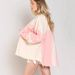 Women's Clothing Women's Casual Washed Denim Jacket Color Block Lapel Distressed Frayed Edges American Retro Style Spring Summer_ecoleips.com
