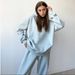 Women's New Thickened Sweater Sports And Leisure Leggings Two-piece Set For Women_ecoleips.com