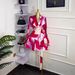 Women's Clothing American Style Dress Long Sleeve Sweet Floral Pleated Skirt Suit Collar Belt_ecoleips.com