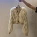 V-neck Fox Fur Short Coat New Versatile Fashion Coat_ecoleips.com