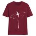 Summer European And American Cross-border Foreign Trade Wholesale T-shirts, Round-neck Casual Plus-size Loose_ecoleips.com