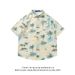 Unisex Japanese Style Hawaiian Short Sleeved Shirt Casual Loose Fit 3D Print Summer Top for Vacations_ecoleips.com