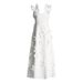 Women's Clothing Temperamental And Elegant Dress Summer New Three Dimensional Flower Decoration Sling Big Swing Dress For Women_ecoleips.com