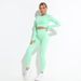 Women's Clothing Yoga Clothes Set Long Sleeve Tops Sports Tight Yoga Vest Trousers Quick Dry Fitness Clothes_ecoleips.com