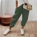 Women's Pure Cotton Long Pants Casual Elastic Pockets_ecoleips.com