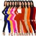 Women's Clothing Women's Elegant Casual Two Piece Suit Set OL Fashion European American Style Long Sleeved Trousers Professional_ecoleips.com