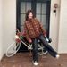 girl Girl Girl Korean Style Design Sense Reversible Short Jacket For Women Winter 2024 New White Duck Down Warm Casual Coat_ecoleips.com