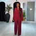 Professional Formal Suit Set for Women with Lace Trim High-End Solid Color Straight Leg Trousers Versatile New 2026_ecoleips.com