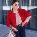 2025 Fashion Versatile New Soft Bomber Jacket Jacket Women's Clothing_ecoleips.com