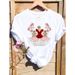 European And American Women's Loose Plus-size Mother's Day Themed Short-sleeve T-shirt For Women_ecoleips.com