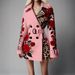 Women’s Clothing New Fashion Temperament Printed Lapel Woolen Coat For Women_ecoleips.com