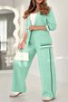 Women's Casual OL-style Suit Set, A Must-have For Working Women, Featuring Color Blocking._ecoleips.com