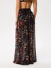 K New Sexy Women's High-waisted Chiffon Casual Trousers_ecoleips.com