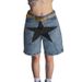 Women's Clothing Street Fashion Loose And Contrasting Five Pointed Star Patch Denim Pants_ecoleips.com