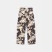 Retro Cow Pattern Washed Jeans European American Style Loose Straight Pants for Men And Women Vintage Old Fashioned_ecoleips.com