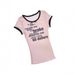 Women's Slim Fit T-Shirt Summer European American Harajuku Street Style Versatile Flattering Top Letter Pattern Print_ecoleips.com