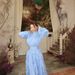 Women's Clothing Chiffon Pleated Wave Dress Dress_ecoleips.com