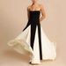 Women's Clothing Mesh Splicing Dress Banquet Skirt_ecoleips.com