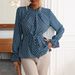 Women's Clothing Elegant Bell Sleeve Long Shirt For Women Stylish Belted Top Elegant Long Sleeved Shirt For Women_ecoleips.com