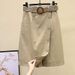 Women's Cotton Casual Skort With Elastic Waist - Flowy Wide-Leg Shorts For A Chic And Comfortable Look_ecoleips.com