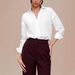 Women's Casual Loose V-Neck Long Sleeve Shirt Onesie_ecoleips.com