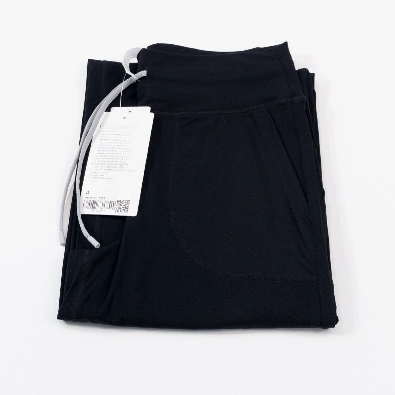 Women's Clothing Yoga Wear Sports Casual Trousers Wide Leg Pants Drape Slim Cloud Like High Elastic Drawstring Pocket Flared Pants_ecoleips.com