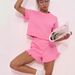 New Fashion Women's Clothing Ruffle Edge Short-sleeved Casual Shorts Two-piece Set_ecoleips.com