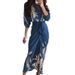 2026 Spring New Collection: Cross-Border European And American Fashion Women's Apparel, Stylish Casual V-Neck Printed_ecoleips.com