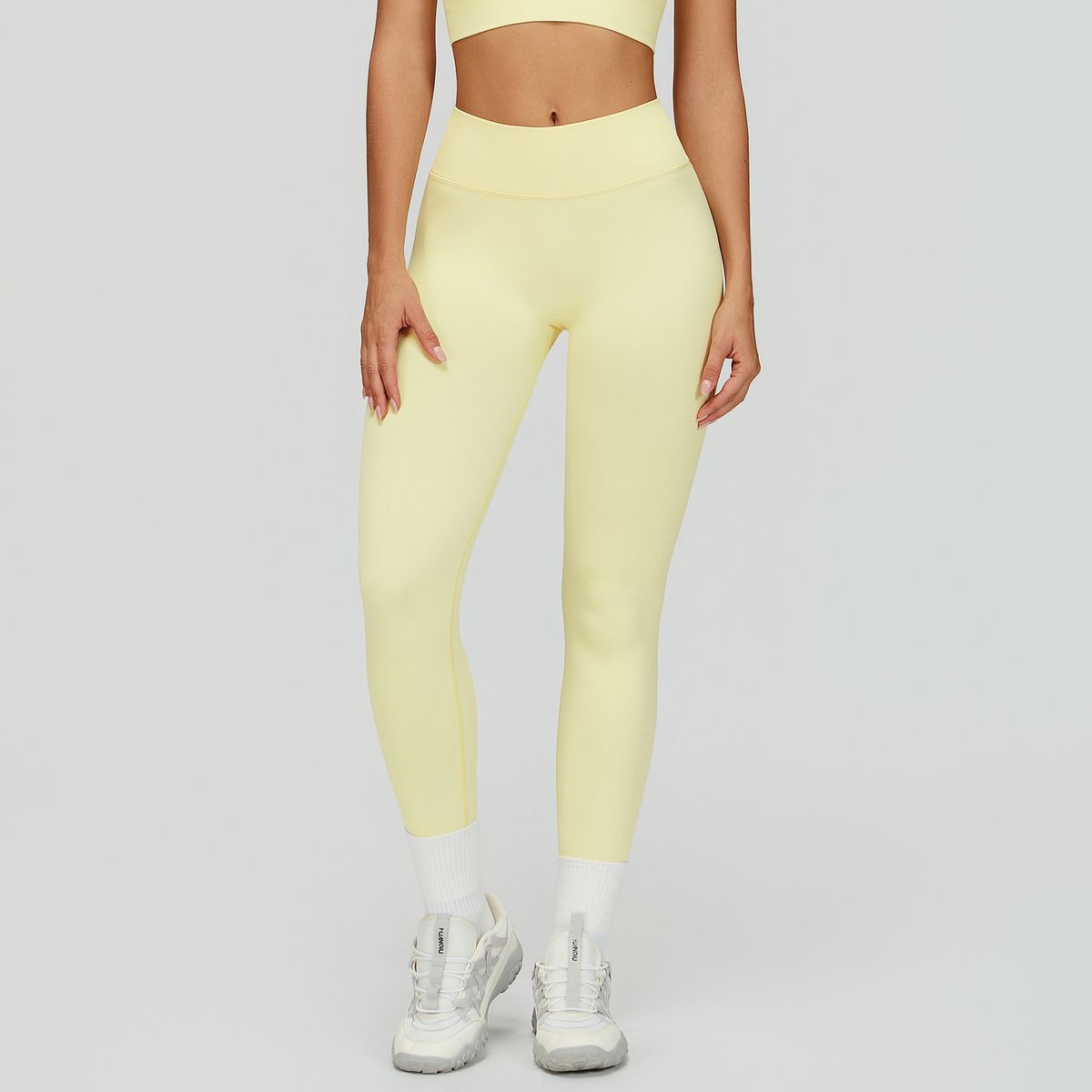 Women's Clothing Seamless Yoga Pants European American Style Slimming Quick Dry Fitness Sports Running Peach Shaped Design 7790_ecoleips.com