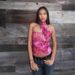 Women's Leopard Print Off-Shoulder Top European American Style Summer New Ruffled Slim Fit Ribbon Vest_ecoleips.com