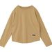 Retro, Solid-Color, Perforated Base Shirt For Women Perfect For Autumn/Winter 2026; Versatile Long-Sleeved, Loose-Fitt_ecoleips.com