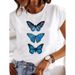 Summer European And American Cross-border Foreign Trade Wholesale T-shirts, Round-neck Casual Plus-size Loose_ecoleips.com