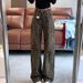 Autumn Winter Wasteland Style Leopard Print Jeans For Women High Waist Leg-Lengthening Elegant Wide-Leg Straight Casual_ecoleips.com