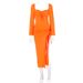 New Arrival Elegant Long Sleeve Lace Up Waist Cinching Backless Cut Out Slit Bodycon Dress For Women Formal Occasions_ecoleips.com