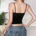 Aria Basics Aria Basics 2023 Summer Fashion Trend Women's New Spaghetti Strap V-Neck Backless Lace Trim Slim Tank Top_ecoleips.com