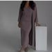 2023 Autumn New European American Cross-Border Solid Color Casual Slim-Fit Knit Sweater And Over-the-Knee Long_ecoleips.com