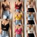 Women's Clothing Vest Tops Ins Twisted Elastic Laces New V Neck Backless Small Sling Summer Hot Style_ecoleips.com