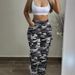 Women's Camouflage Cargo Pants Multi-Pocket Outdoor Hiking Straight Leg Casual Joggers Comfortable Fit_ecoleips.com