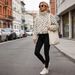 Women’s Polka Dot Fleece Jacket – Trendy Cropped & Relaxed Fit For Casual Chic_ecoleips.com