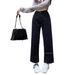 Light Blue Straight-leg Jeans Women, New Autumn Style, Suitable For Pear-shaped Body, Plus Size, High-waisted, Loose,_ecoleips.com