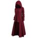 WIS plus Size Women's Casual Dress Hooded Loose Stretch Solid Color Coat Fashion EBay European American Style_ecoleips.com