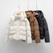 New Warm Bread Jacket Korean Version Thickened Hooded Top Casual Versatile Winter Jacket Down Jacket Women_ecoleips.com